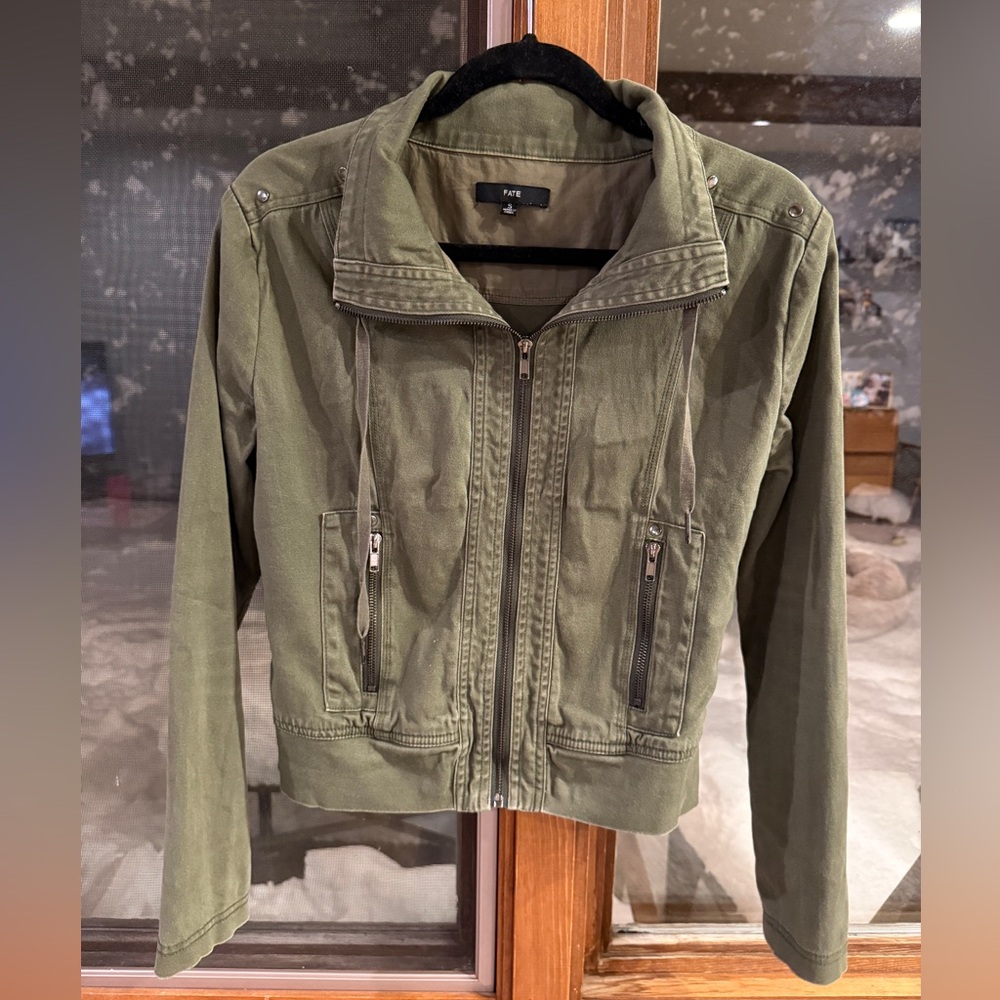 Fate Olive Utility Jacket
